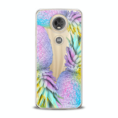 Lex Altern TPU Silicone Motorola Case Pastel Pineapple