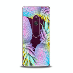 Lex Altern TPU Silicone Sony Xperia Case Pastel Pineapple