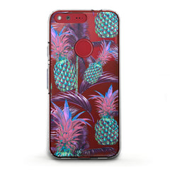 Lex Altern TPU Silicone Google Pixel Case Tropical Fruit