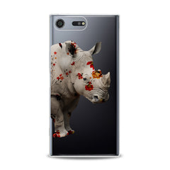 Lex Altern Watercolor Rhino Sony Xperia Case