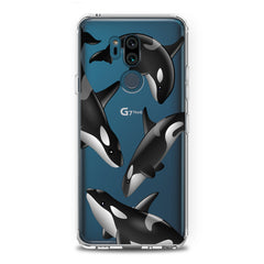 Lex Altern TPU Silicone LG Case Watercolor Killer Whales