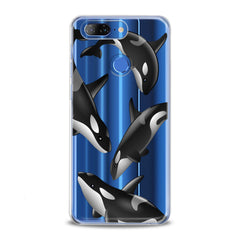 Lex Altern TPU Silicone Lenovo Case Watercolor Killer Whales