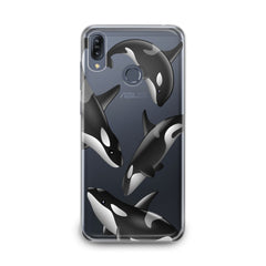 Lex Altern TPU Silicone Asus Zenfone Case Watercolor Killer Whales