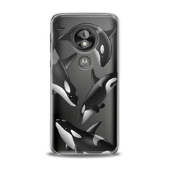 Lex Altern TPU Silicone Motorola Case Watercolor Killer Whales