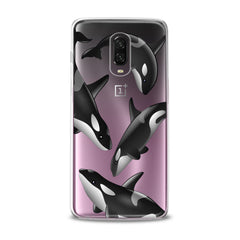 Lex Altern TPU Silicone OnePlus Case Watercolor Killer Whales