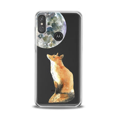 Lex Altern TPU Silicone Motorola Case Moon Fox