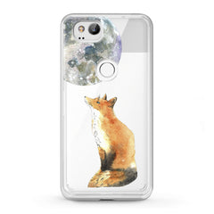 Lex Altern TPU Silicone Google Pixel Case Moon Fox