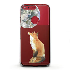 Lex Altern TPU Silicone Google Pixel Case Moon Fox