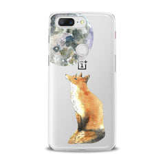 Lex Altern TPU Silicone OnePlus Case Moon Fox