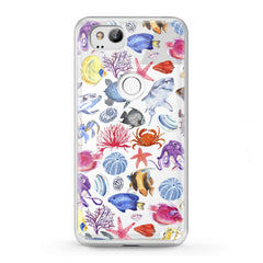 Lex Altern TPU Silicone Google Pixel Case Underwater Life