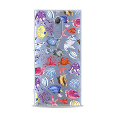 Lex Altern TPU Silicone Sony Xperia Case Underwater Life