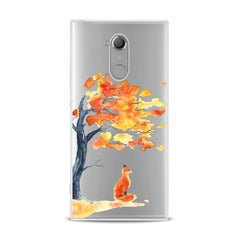 Lex Altern TPU Silicone Sony Xperia Case Watercolor Fox