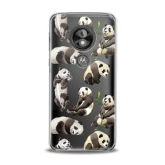 Lex Altern TPU Silicone Motorola Case Cute Panda