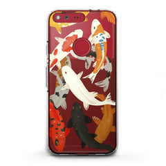 Lex Altern TPU Silicone Google Pixel Case Watercolor Fishes