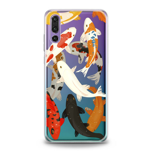 Lex Altern Watercolor Fishes Huawei Honor Case