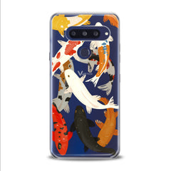 Lex Altern TPU Silicone LG Case Watercolor Fishes