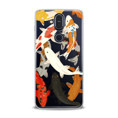 Lex Altern TPU Silicone Nokia Case Watercolor Fishes