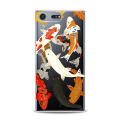 Lex Altern TPU Silicone Sony Xperia Case Watercolor Fishes