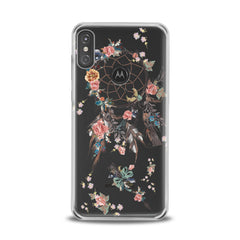 Lex Altern TPU Silicone Motorola Case Floral Dreamcatcher