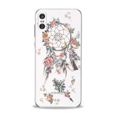 Lex Altern TPU Silicone Motorola Case Floral Dreamcatcher