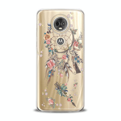 Lex Altern TPU Silicone Motorola Case Floral Dreamcatcher