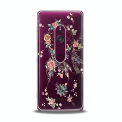 Lex Altern TPU Silicone Sony Xperia Case Floral Dreamcatcher