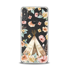 Lex Altern TPU Silicone Motorola Case Floral Wigwam