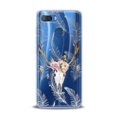 Lex Altern TPU Silicone Lenovo Case Floral Antlers