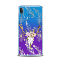 Lex Altern TPU Silicone Lenovo Case Floral Antlers