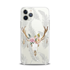 Lex Altern TPU Silicone iPhone Case Floral Antlers