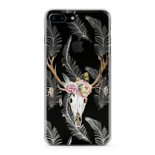 Lex Altern Floral Antlers Phone Case for your iPhone & Android phone.