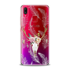 Lex Altern TPU Silicone VIVO Case Floral Antlers