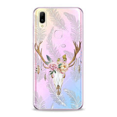 Lex Altern TPU Silicone VIVO Case Floral Antlers