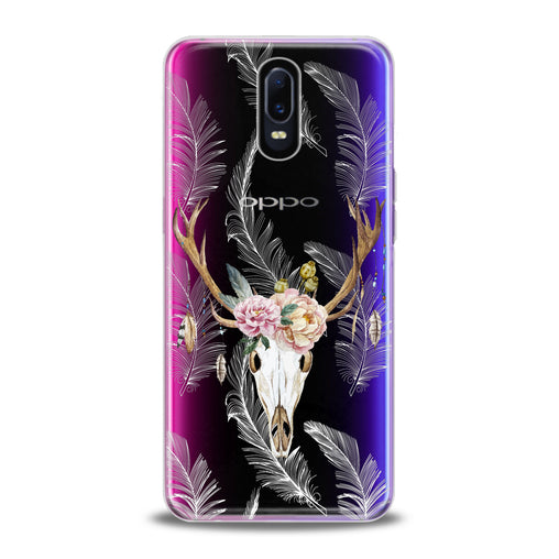 Lex Altern Floral Antlers Oppo Case