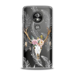 Lex Altern Floral Antlers Motorola Case