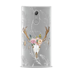 Lex Altern TPU Silicone Sony Xperia Case Floral Antlers