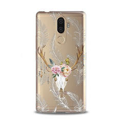 Lex Altern TPU Silicone Lenovo Case Floral Antlers