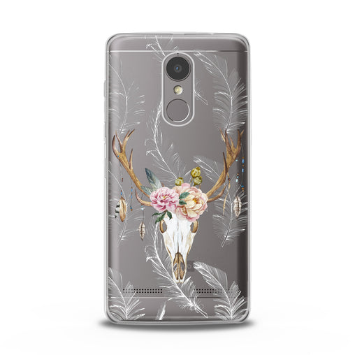 Lex Altern Floral Antlers Lenovo Case