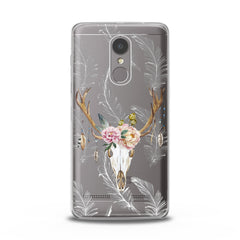 Lex Altern Floral Antlers Lenovo Case