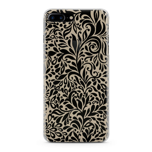 Lex Altern White Boho Pattern Phone Case for your iPhone & Android phone.