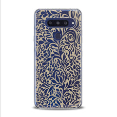 Lex Altern TPU Silicone LG Case White Boho Pattern