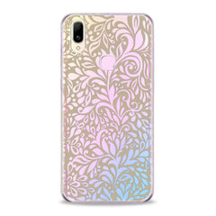 Lex Altern TPU Silicone VIVO Case White Boho Pattern