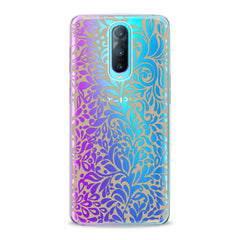 Lex Altern TPU Silicone Oppo Case White Boho Pattern