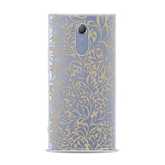 Lex Altern TPU Silicone Sony Xperia Case White Boho Pattern