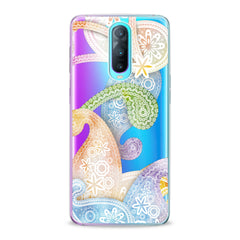 Lex Altern TPU Silicone Oppo Case Colored Arabic Pattern