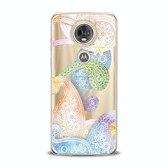 Lex Altern TPU Silicone Motorola Case Colored Arabic Pattern