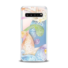 Lex Altern TPU Silicone Samsung Galaxy Case Colored Arabic Pattern