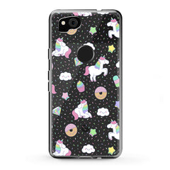 Lex Altern Google Pixel Case Unicorn Donut Art