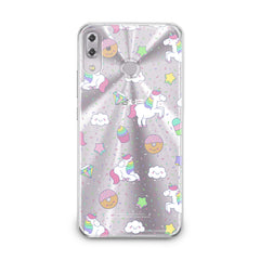 Lex Altern TPU Silicone Asus Zenfone Case Unicorn Donut Art