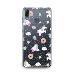 Lex Altern Unicorn Donut Art Asus Zenfone Case